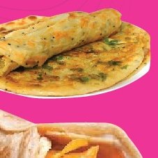 Cheese & Honey with Parotta